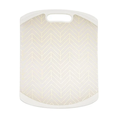 Sabatier 11x14" Cutting Board with Gold Pattern