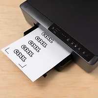 Cricut® Printable Vinyl - US Letter (12 ct), Transparent