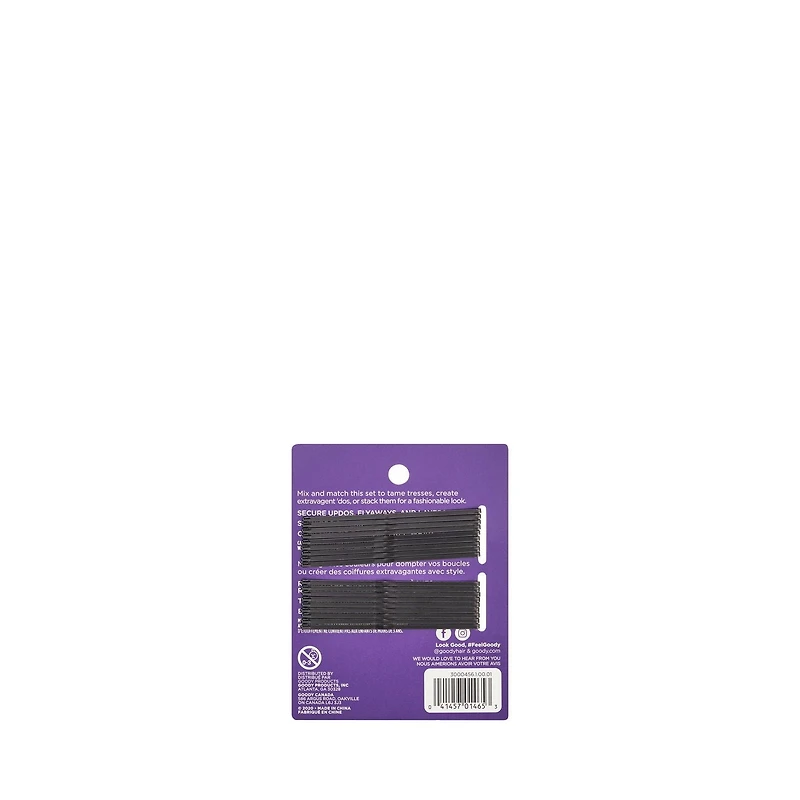 Goody Ouchless Bobby Pins - 3 » Hair Pins - Secure Hold - 18 Ct