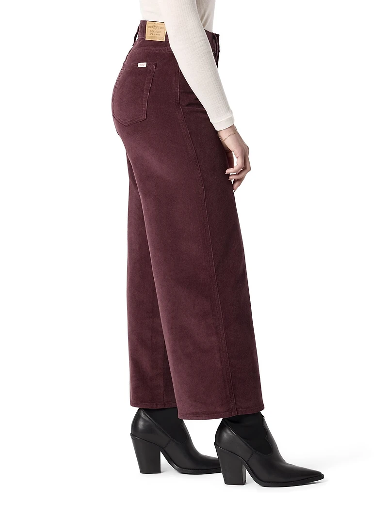 LV HR WIDE LEG CROP