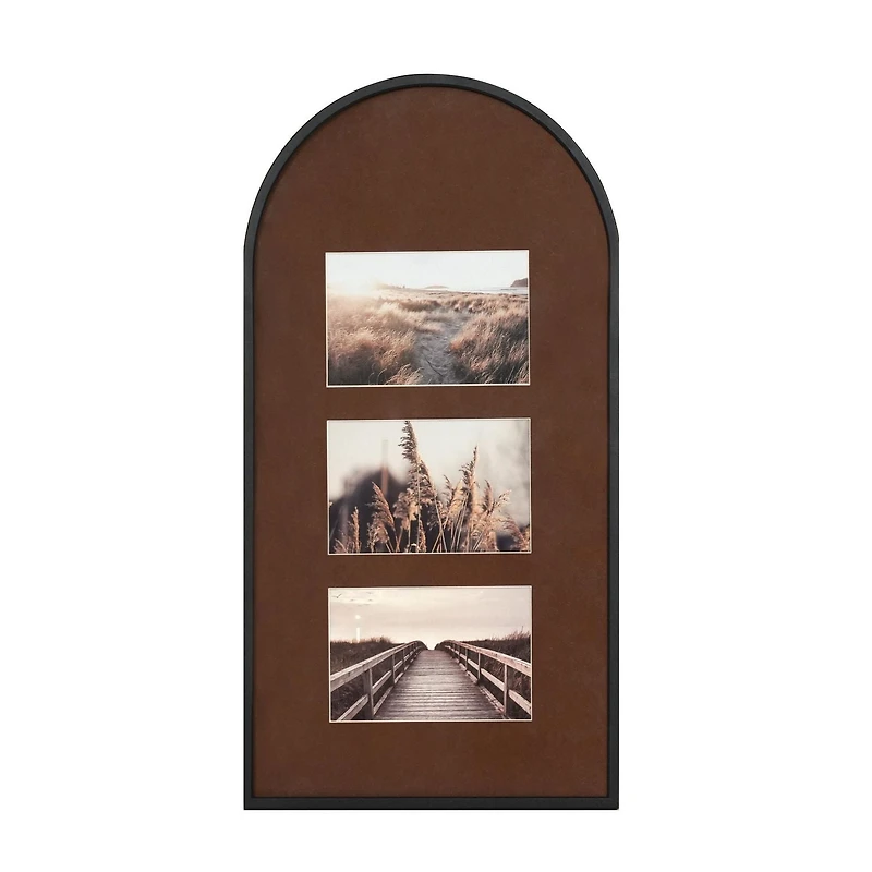 3 open Metal with brown mat