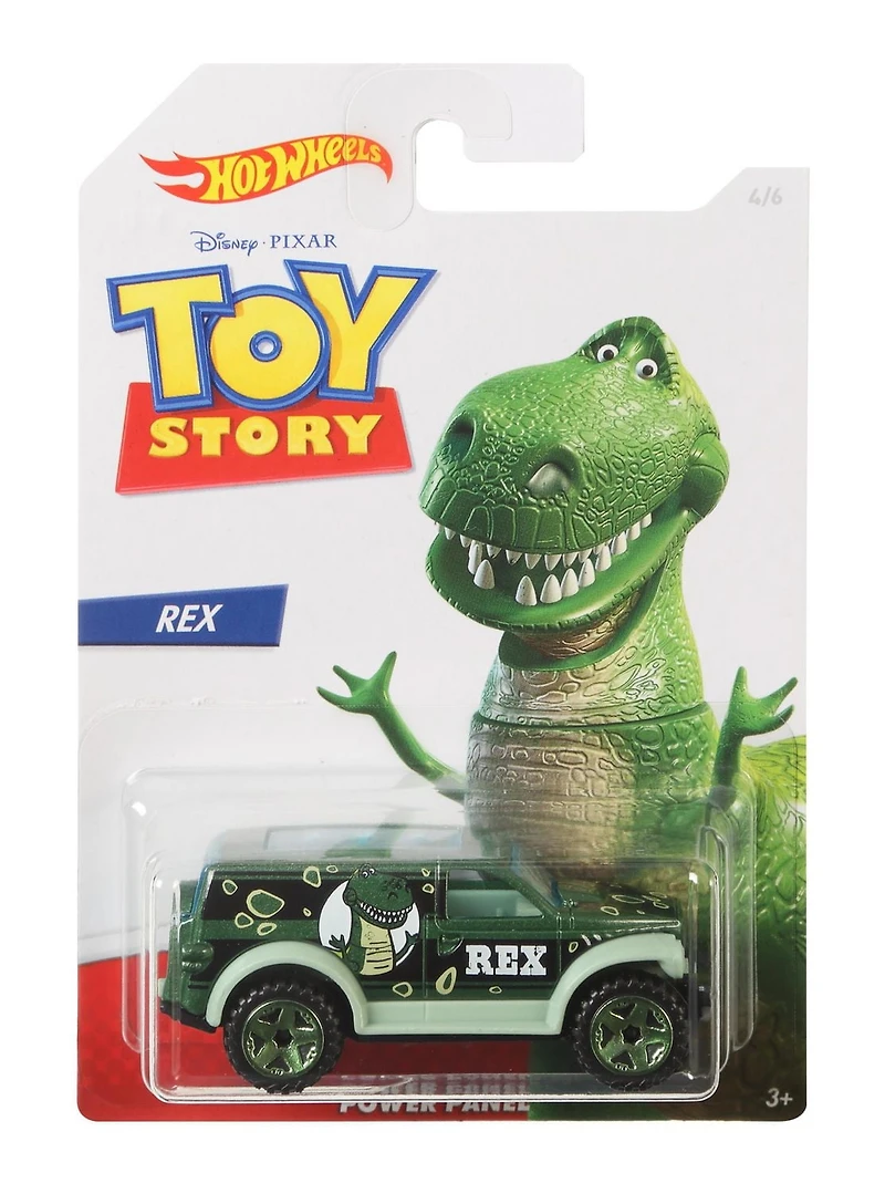 Hot Wheels Histoire De Jouets Vehicule Power Panel Rex