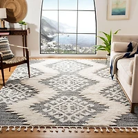 Safavieh Moroccan Tassel Desmond Tapis Géométrique Shag