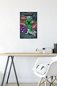 Minecraft - Creeper Do Not Enter Wall Poster, 22.375" x 34"