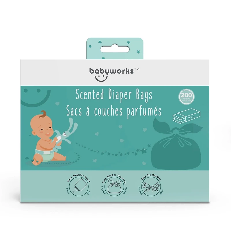 Baby Works™ Disposable Scented Diaper Bags Value