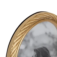 Domingo 5x7 Arch Gold Rope Tabletop Picture Frame