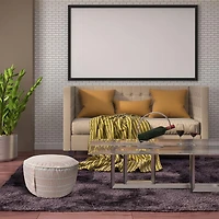 IH Casa Decor Cross Stripes Outdoor Inflatable Pouf Peach