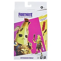Hasbro Fortnite Victory Royale Series Potassius Peels Collectible Action Figure with, 6-inch