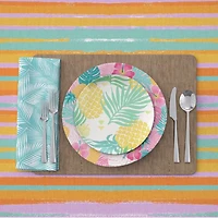 Stripes Paper Tablecloth, 54in x 84in