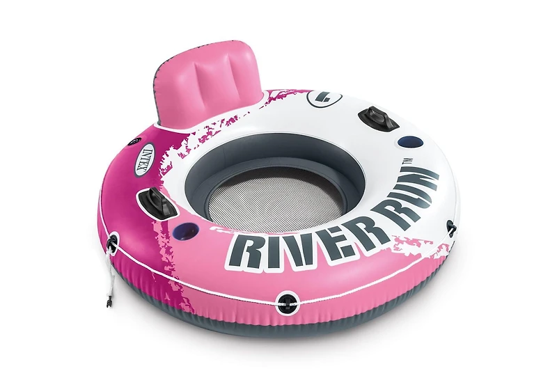 Tube de lac flottant gonflable Intex Pink River Run 1