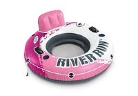 Tube de lac flottant gonflable Intex Pink River Run 1