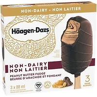 HAAGEN-DAZS Non Laitier Beurre d'Arachide et Fondant Barres