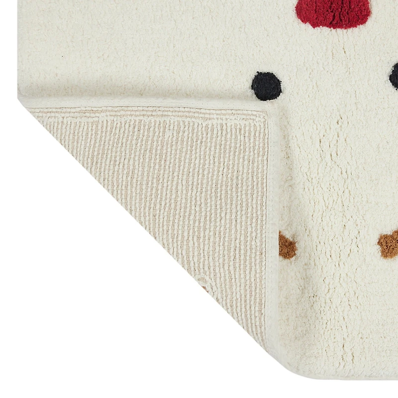 Tapis de bain Holiday Time motif renne, 17"x24"