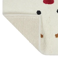 Tapis de bain Holiday Time motif renne, 17"x24"