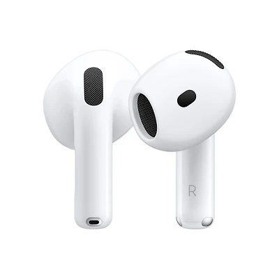 Apple AirPods 4 with Active Noise Cancellation, Iconic. Now supersonic.