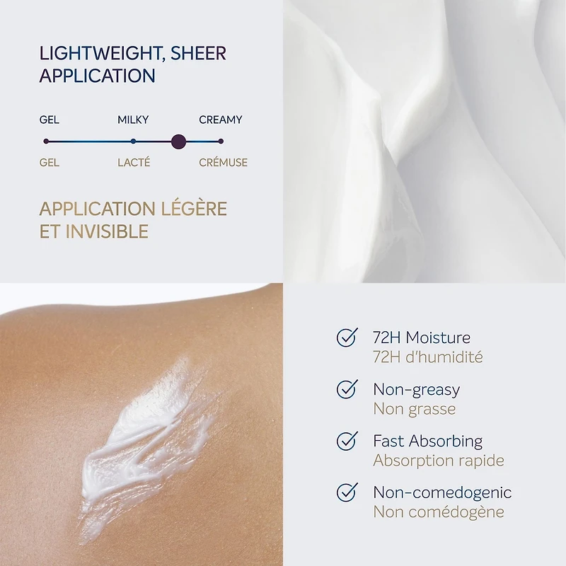 Dove Crème Body Serum Hyaluronic + Hydration for Extra Dry, Flaky Skin, with Pro-Ceramides, Niacinamide and Collagen Peptides, 237mL, 237mL