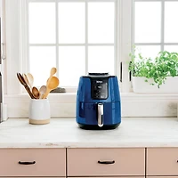 Ninja Air Fryer, 4-Qt Capacity, Non-Stick, Air Fry, Roast, Reheat, Dehydrate, Navy Blue, AF100CNV