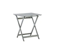 Ensemble de Table Carrée Trois Pièces Holden Grey