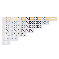 Spin Master Games, Cardinal Classics, Double Six Dominoes Set in Storage Tin, for Families and Kids Ages 8 and up, Spin Master Games, Cardinal Classics, Double Six Dominoes Set in Storage Tin, for Families and Kids Ages 8 and up