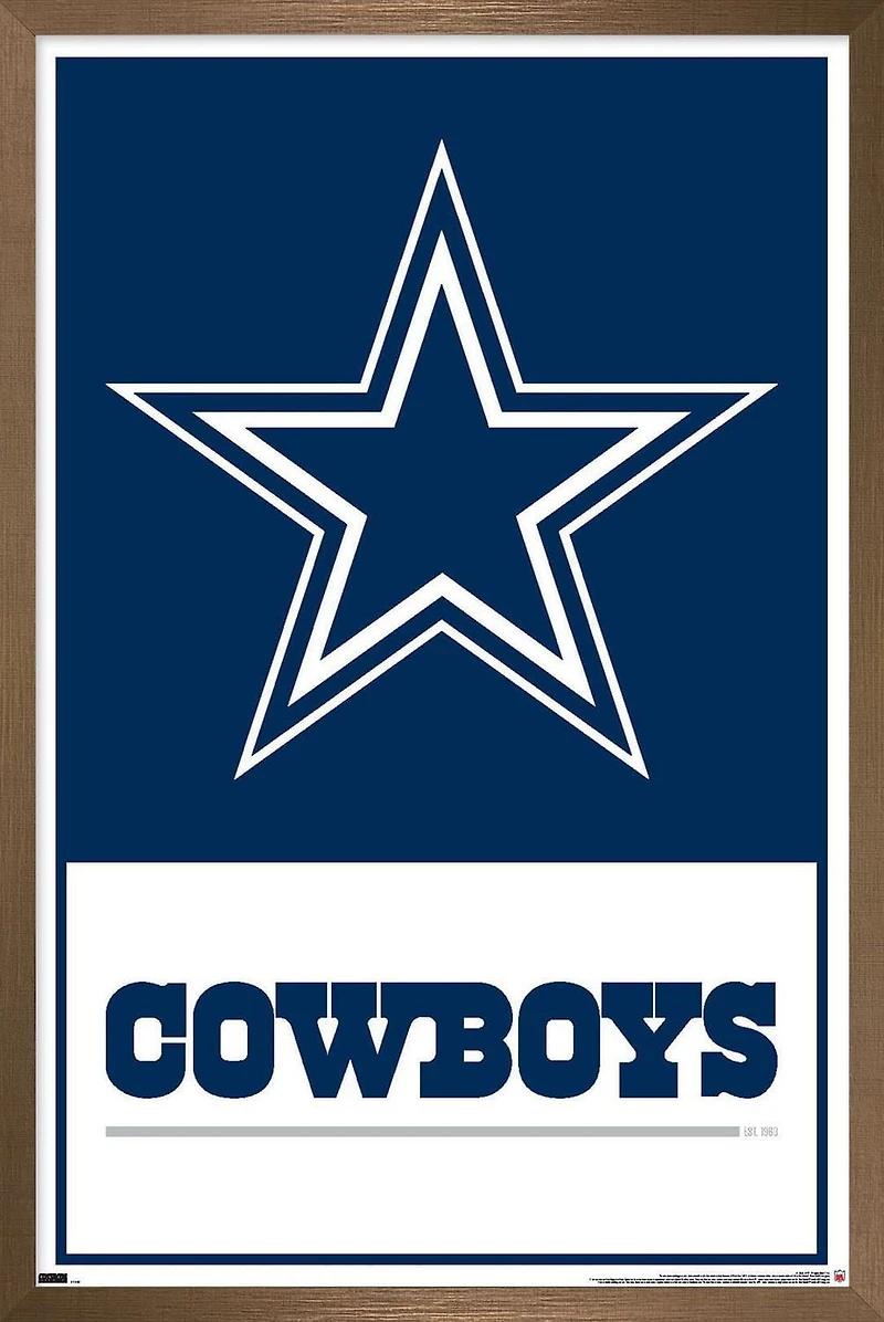 NFL Dallas Cowboys- Logo 21 Wall Poster