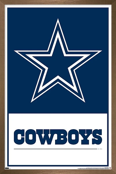NFL Dallas Cowboys- Logo 21 Wall Poster
