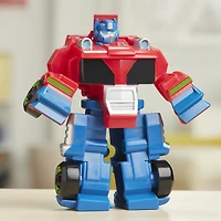 Playskool Heroes Transformers Rescue Bots Academy Optimus Prime Converting Toy, 4.5-Inch Action Figure, Toys for Kids Ages 3 and Up