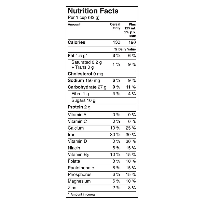 Trix en forme de Fruits Céréales Pour le Petit-déjeuner pour enfants, 303 g 303g