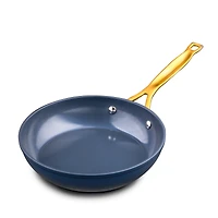 Batterie de cuisine 12 pièces antiadhésive Signature Thyme & Table - Bleu