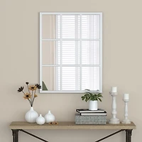 A&E Bath and Shower Jelic Silver Window Mirror