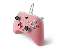 Manette câblée PowerA améliorée pour Xbox – Rose XBOX ONE X|S