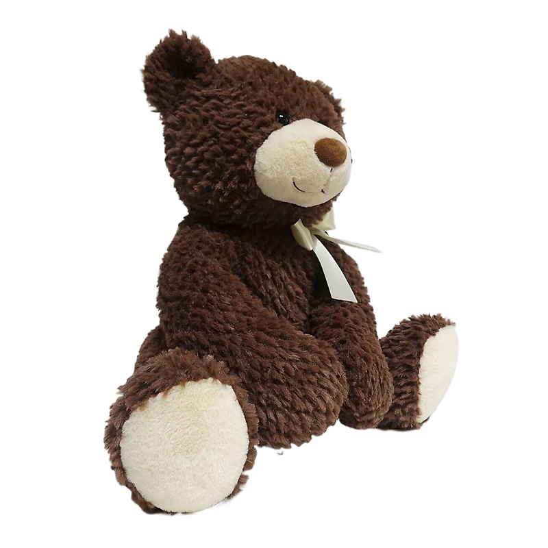 Kid Connection ours en peluche brun avec noeud en peluche Animal en peluche 18"