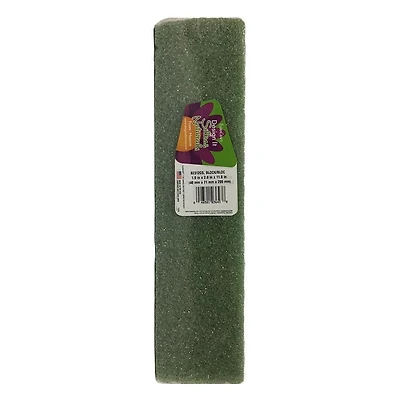 FloraCraft FloraFōM Block 2 inch x 2.8 inch x 11.9 inch Green, Extruded Polystyrene