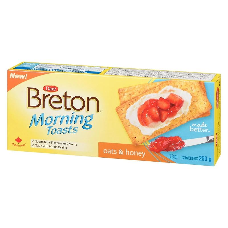 Breton Toasts du Matin Avoine et Miel
