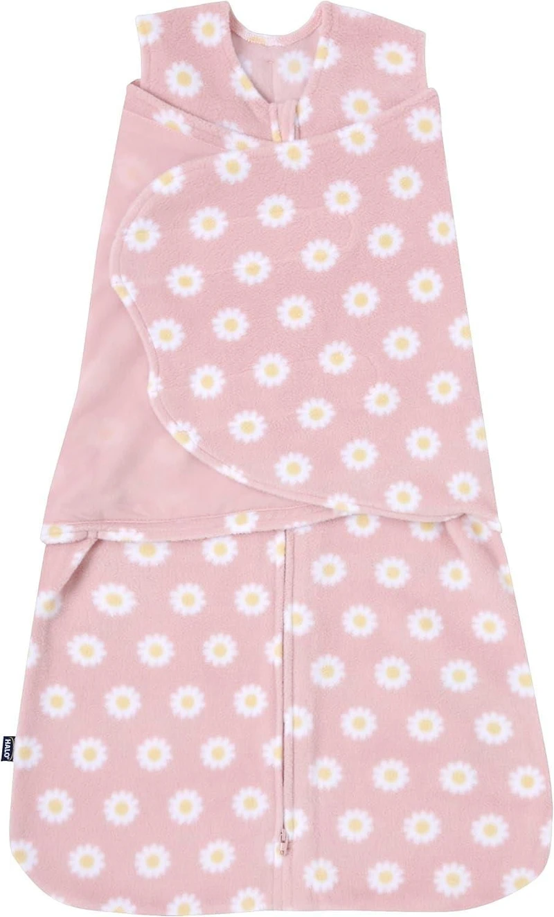 Couverture à Emmailloter HALO® SleepSack® - rose marguerite