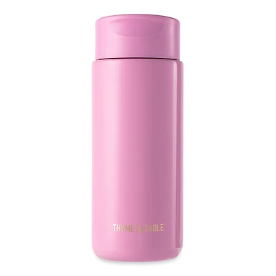 Gobelet à café isotherme à double paroi en acier inoxydable Thyme & Table, 22 oz, rose