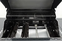 Kenmore - Gril à gaz à 4 brûleurs et brûleur latéral - Tout noir