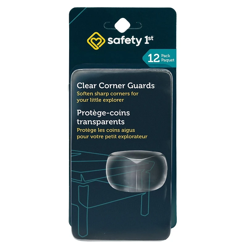 Protège-coins transparents de Safety 1st (12 pces) Protection bébé
