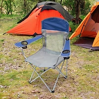 Ozark Trail Comfort Mesh Chair, Holds up to 225bs, 600D Polyester, Color