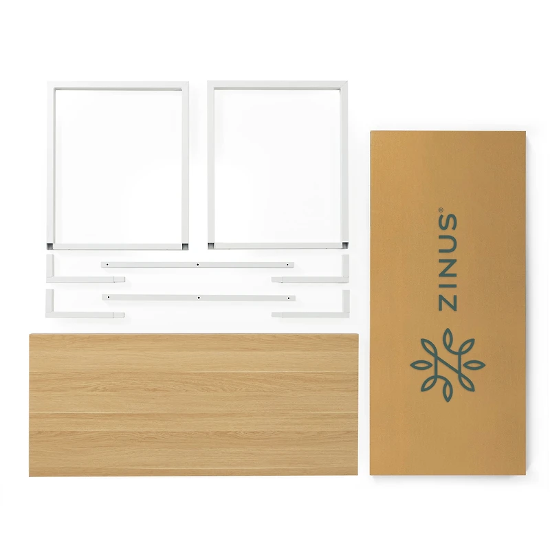 Zinus Jennifer bureau d’ordinateur, table à manger ou table polyvalente de 55 po