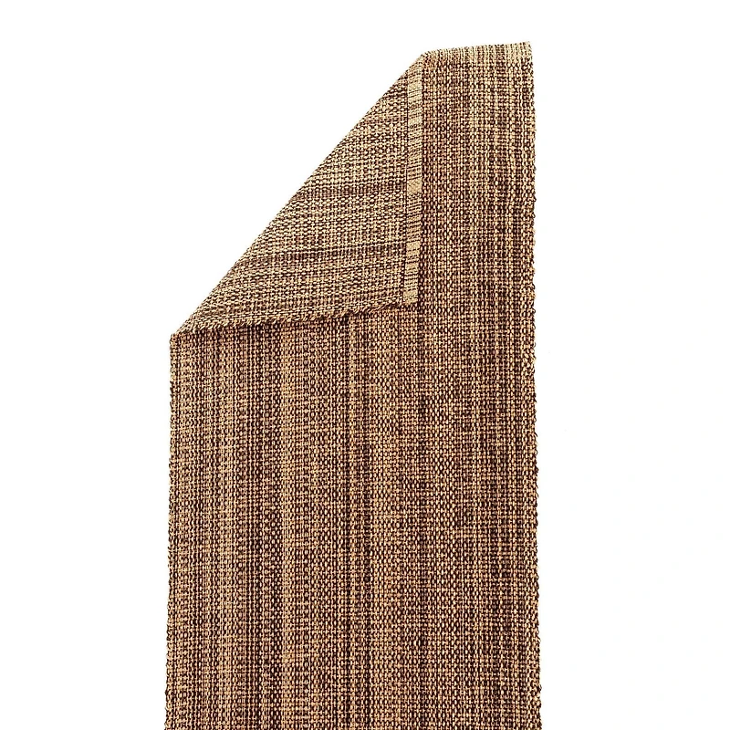 Chemin de table en coton classique décontracté Fabstyles, chemin de table tissé lavable pour salle à manger, cuisine, café et table de patio