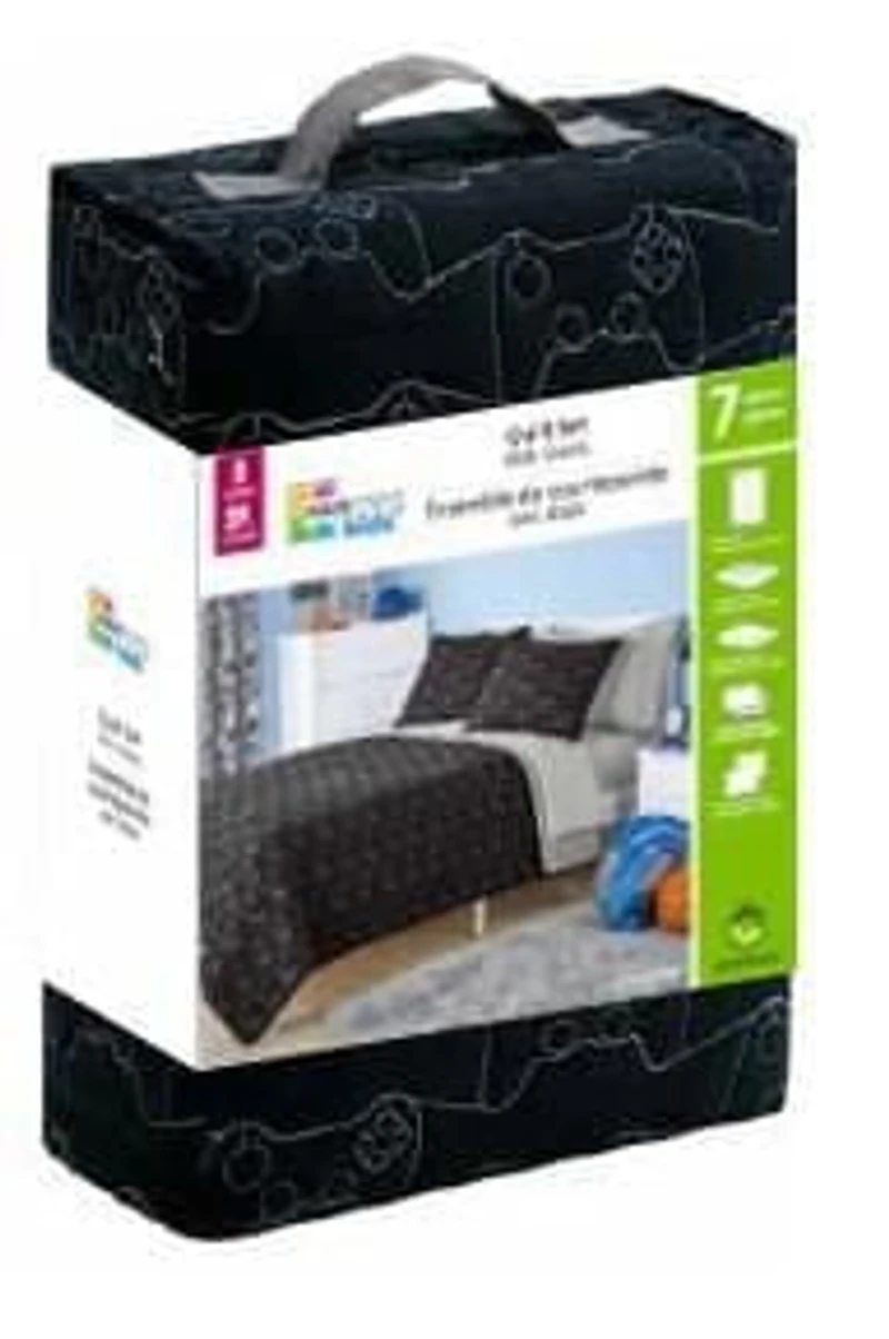Couette réversible Mainstays Kids  dans un sac