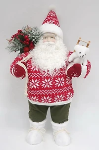 PÈRE NOËL DE 55,9 cm ROUGE