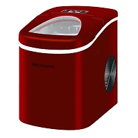 Frigidaire Countertop Compact Ice Maker with 26lb Capacity Production per Day - Red