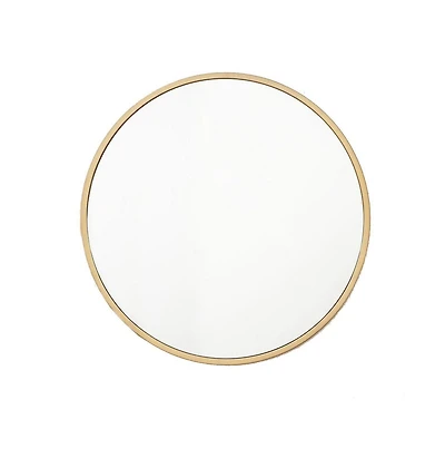 Plata Décor Round Mirror 32"D