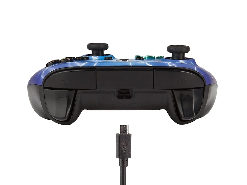 PowerA Enhanced Wired Controller for Xbox One – Spider Lightning