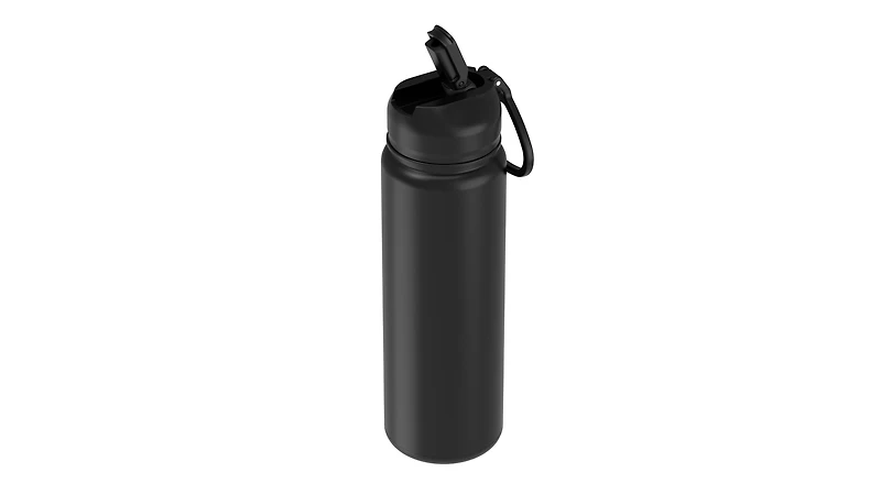 Mainstays  24oz Double paroi isolée sous vide Acier inoxydable Bouteille Sport