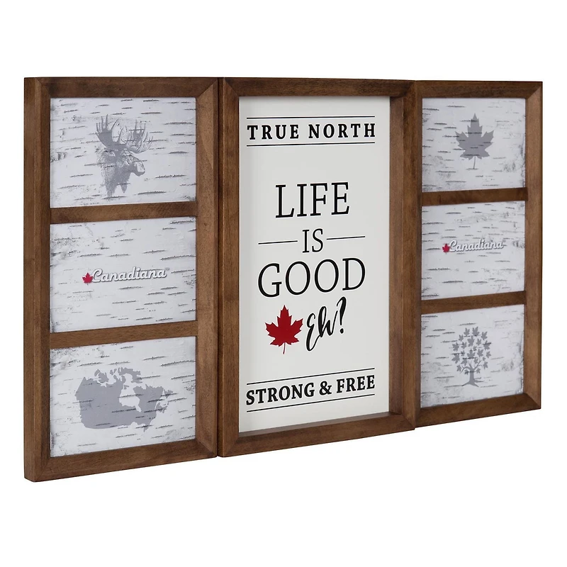 Cadre photo à collage Canadiana