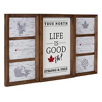 Cadre photo à collage Canadiana