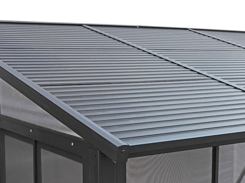 Gazebo Penguin Florence Add-A-Room 10 ft. x 16 ft. in Black