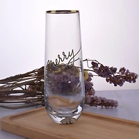 Verre sans tige Champagne flûtes vin verres de Champagne Water Cup BPA-Free for Housewarming Friends verre clair